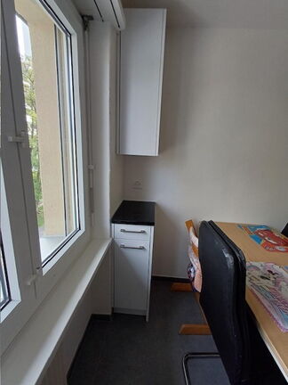 Zusatzmobiliar Küche mit Kamin