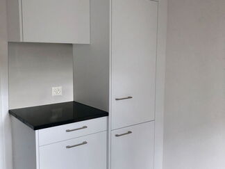 Sideboard Küche mit Kamin